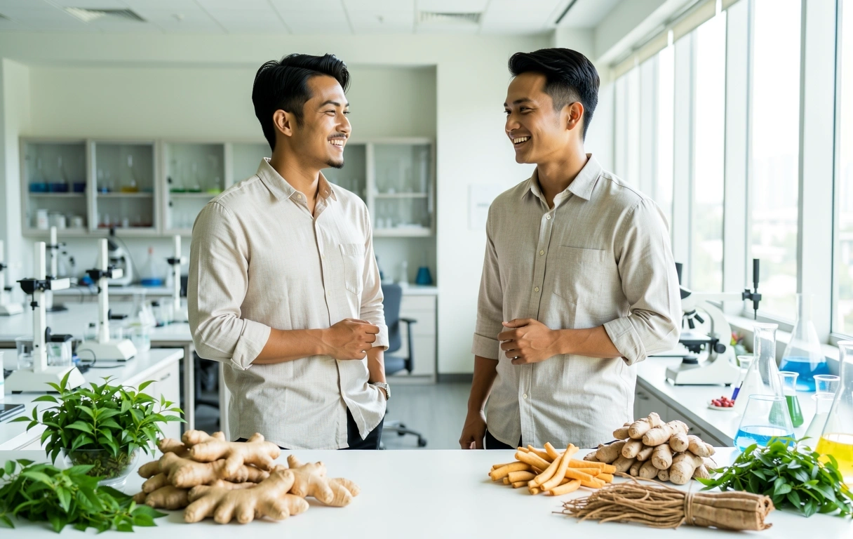 The Tenaga Alami founding team in Lampung